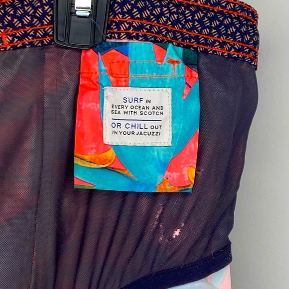 Scotch & Soda Draw String Swim Trunks - Picture 5 of 7